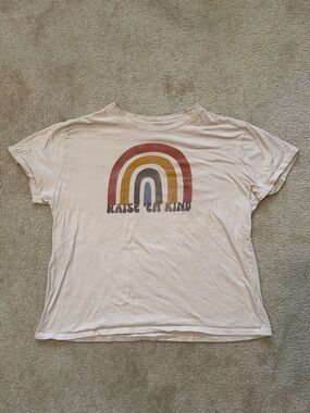 Doe Raise ‘Em Young Rainbow Tee